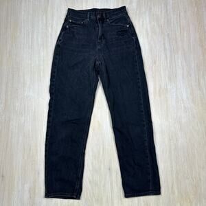 American Eagle Black Highest Rise 90s Boyfriend Distressed Vegas Baby Jeans 2